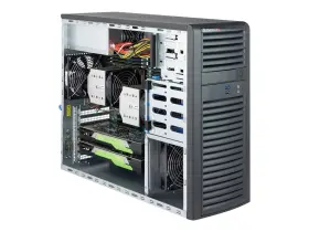 732d3-1k26b Supermicro 255887 Superchassis - Mid-tower Black 7 X Bay 1 4.72 Inch
