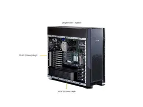 Sys-551a-t Supermicro 275585 Superworkstation Server Barebone System - Tower Socket