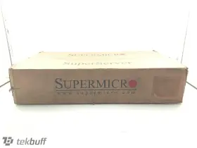 Sys-2027pr-dtr Supermicro 465189 Superserver 2u Server With Motherboard 2x E5-26xx V2