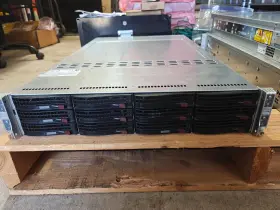 6027tr-htrf Supermicro 2u Quad Node Server 4x X9drt-hf 2x E5-2650l V2 32gb