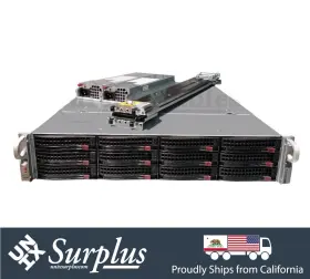 6028u-sas3 Supermicro Custom Server 2u 12 Bay Sas3 X10dru-i 2x E5-2690 V4 256gb Ram 3008 12x 2.5 Inch Cdy