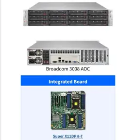 6029p-e1cr12l Supermicro 2u 12bay 12gbps Freenas Server 2x Intel Plantinum 8160 48core 256gb