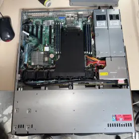 813mftq-r407cb Supermicro 1u 4210r/48gb Ram/512 M.2/ Redundant Power/ 10gb Lan