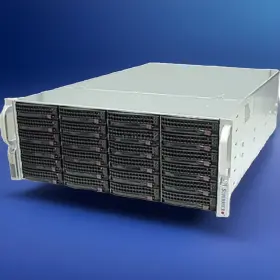 846be1c8-r1k23b4 Supermicro Superchassis 4u Rack Mount Server Case 1200w Psu X2