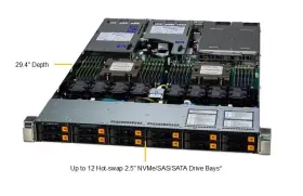 As-1125hs-tnr-g1 Supermicro 1u Gold Series Hyper A Server