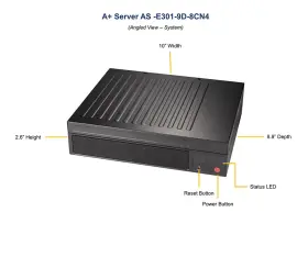 As-e301-9d-8cn4 Supermicro E301-9d-8cn4 128 Gb Ecc Mircon Ddr4 2666mhz 1 Tb Sandisk M.2 Ssd