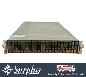 Bpn-sas3-216el1-n4 Supermicro Trunas 2u 24 Bay Sff Server X11ssl-nc Amd Epyc 32 Core 256gb Ddr4 2x 960 Nvme