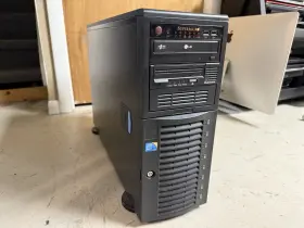 C74300028j90023 Supermicro Cse-743tq Server - 1x Xeon X5675 32gb Ram Dual Redundant Psu
