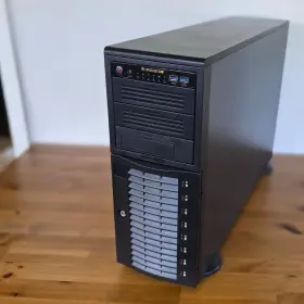 Cse-743 Supermicro Superchassis 4u Tower Server Case 25.5 Inch X 18 7 Chassis