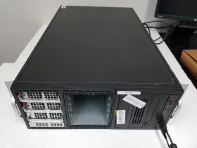 Cse-748 Supermicro Raid Server Quad Amd Opteron 6128 2gb Proc. No Mem Hdd
