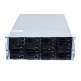 Cse-846be26-r1k28b Supermicro 4u Server Chassis 2x1280wsq 24-bay Bpn-sas2-846el2