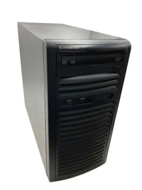 Cse731i404b Supermicro X10slm-f 16gb Ram No Hdd E3-1220 3.1ghz Cse-731 Tower Chassis