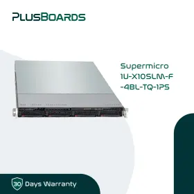 E3-1241v3 Supermicro 1u X10slm-f 4 Bay Lff Freenas Unraid E3-1241 V3 Core 3.5ghz 32gb Ram Server