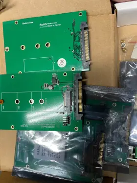 G412509 Supermicro 4pcs Nvme On Sata Adapter For Pcie Front Ejecting Server Drive Slots
