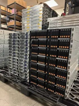 Sys-2029bt-hnr Supermicro/nutanix 2029bt-hnr 4 Node Server 8x Xeon Platinum 8260 192c 64gb 24xnvme Rail