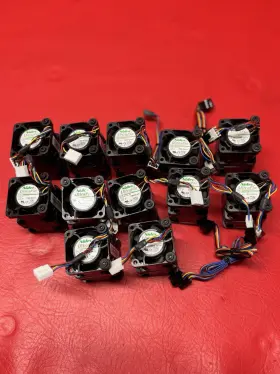 R40w12bs5ac-65 Supermicro 12pcs Fan-0086l4 40mm Counter-rotating 4-pins Fans Nidec