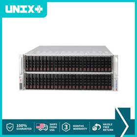 Supermicro Sc417e16-r1400lpbl Server 4u 72 Bay 6gbps Sff Storage Chassis Work With X8d X9d No Caddy