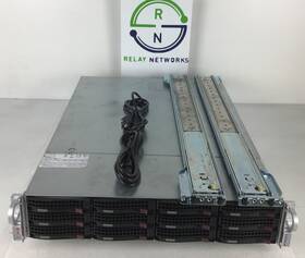 Supermicro Ssg-6029p-e1cr12h Server 2x Intel Xeon Silver 4110 2.10ghz X11dph-t