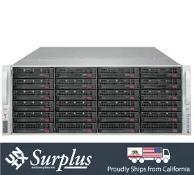 Ssg-6049p-e1cr36l Supermicro Custom Server 4x 12tb Hd 4u 36 Bay Raid Sas3 2x 2.3ghz 18 Core 128gb 960gb Nvme