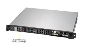 Sys-1019d-fhn13tp Supermicro 1u System With 350w Power Supply