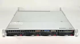 Sys-5019s-m Supermicro Storage Server Xeon E3-1275v5 64gb Ddr4 Ecc Ram 1x 256gb Nvme Ssd 4x 4tb Hdd