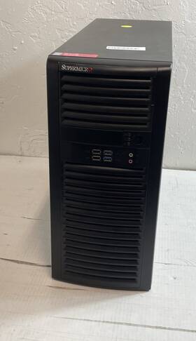 Supermicro Sys-5039a-il Superworkstation Mid Tower Server Chassis No Hdd