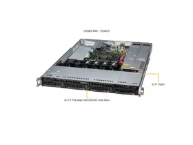 Sys-511e-wr-g1 Supermicro 1u Gold Series Wio Server