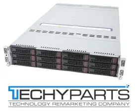 Sys-6029bt-hnc0r Supermicro 6029bt-hnc0r 2u 12-bay 4-node X11dpt-b Superserver Cto With Aoc-mtg-i2tm