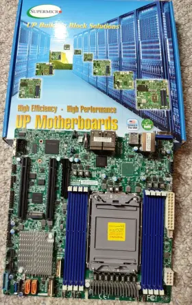 X12spm-ln4f Supermicro Motherboard / Parts Only Not Working