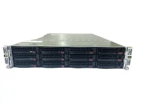 X8dtt-h Supermicro 827-14 With 3 Blades Each 2x Xeon X5670 2.93ghz 48gb Mem