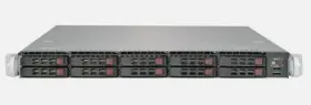 X9drd-it Supermicro Plex Media Server 10 Bay 2x Xeon E5-2667 128gb 10gbase-t