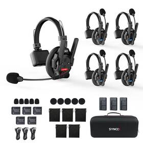 Synco 061049420674 Xtalk Xpro5 Wireless Intercom Headset System 500m/1640ft 2.4ghz Commun