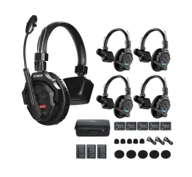 Synco 061049420872 Xtalk X5 Wireless Headset Intercom System 2.4ghz Full Duplex 400 Meter