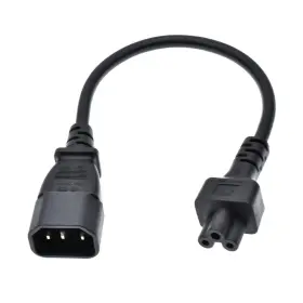 Tekit 712885100354 Toptekits C14 To C5 Power Plug Cable Iec 320 Male Female Adapter Ca