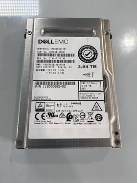 Toshiba P5r3t84a Dell Kpm5xrug3t84 3.84tb 2.5ftft Sas Internal Ssd Emc3840