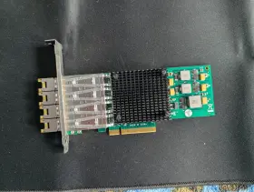 Tl-sm5310-t Tp-link 10gbe Pcie Nic Bcm57840 Quad Sfp With 4x 10gbase-t Modules