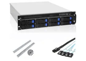 B8037t73x4-200pe4hr Tyan Transport Cx Tn73b8037 Sff Sata Iii/u.2 Rack Mountable Server 195mm Psu
