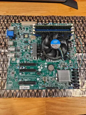 S5510g2nr-le Tyan And Xeon E3-1220 V2 16gb Ecc Ram Dual Nic 6 Sata Nas Server