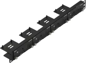 Uctronics 445016570582 Front Removable 1u Rack Mount For Raspberry Pi With 4 Mounting Brackets Rp