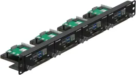 U6261 Uctronics 19 Inch 1u Rack Mount For Raspberry Pi With Ssd Mounting Brackets Thumbsc