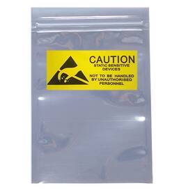 Yimike 503891664427 Anti Static Bags 100pcs Small Antistatic Resealable Esd Bag 3.2x4.7in/8x12cm