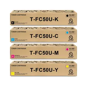 T-fc50u-c Zeejet T-fc50u Tfc50u Toner Cartridges Replacement For Toshiba T-fc50u-k T