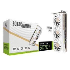 Zotac Zt-b50710q2-10p Solid Core Oc White Edition Geforce Rtx 5070 Ti 16gb Gddr7 Pci Express