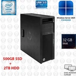 Hp Z440 Desktop Xeon 500 Ssd + 1TB 32GB Ram Window Server 2025 Good. Price: $360.00.