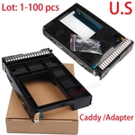 3.5" 2.5" Hdd Hard Disk Caddy Adapter For Hp DL360P DL380 ML350 G8 G9 GEN9 Lot New. Price: $1330.00.