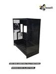 Nzxt H9 Flow 2025 Atx Mid-tower Dual-chamber Pc Case Black ( Broken Glass ) Open. Price: $63.67.