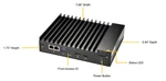 Supermicro SYS-E100-9S-L Fanless Box Pc (E101-01 + X11SSN-L, I3-7100U) New. Price: $999.99.