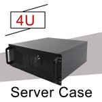 4U Rack Mount Industrial Server/computer Case 7 3.5" Hdd Drive Bays PC&80MM Fan New. Price: $92.15.