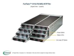 Supermicro SYS-F618R2-RTPTN+ 8-NODE Barebones Server, New In Stock, 5 Year Wty. Price: $12500.00.
