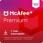 Mcafee+ Premium 2026 Unlimited Devices Direct From Digital Download Brand. Price: $49.99.